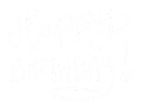 Happy Birthday Sticker