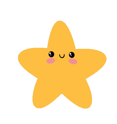 Star Hello Sticker