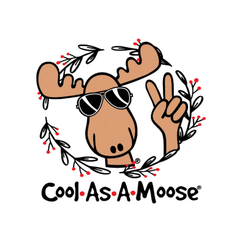 coolasamoose giphygifmaker cool peace sunglasses Sticker