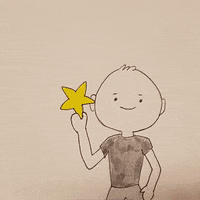 Throw Up Shooting Star GIF