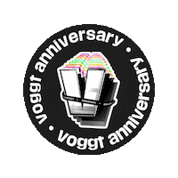 voggt voggt voggtanniversary Sticker