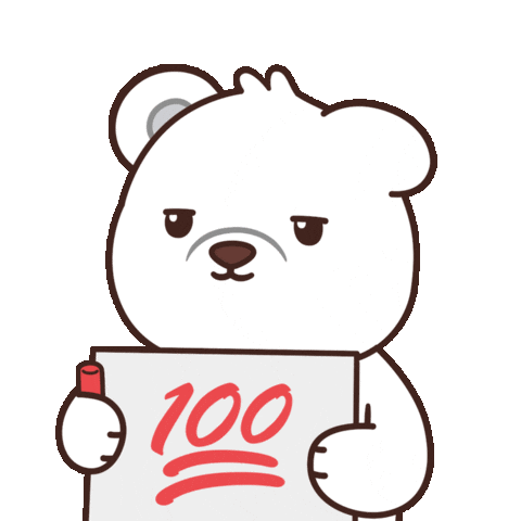 Great Job Success Sticker by BEARISH