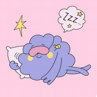 Sleepy Mood GIF by bilou