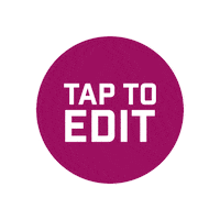 Pink Tap Sticker by Three Pod Studio with Reka Csulak