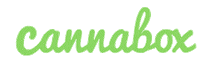 cannabox vibes peace weed box Sticker