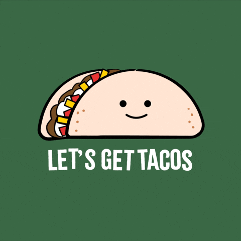 Taco Bell Dinner GIF by Jessica Lau