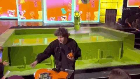slime david dobrik GIF by Kids' Choice Awards 2019