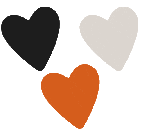 Heart Love Sticker by Røisland & Co