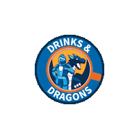 Coffee Whitby Sticker by drinks & dragons cafe