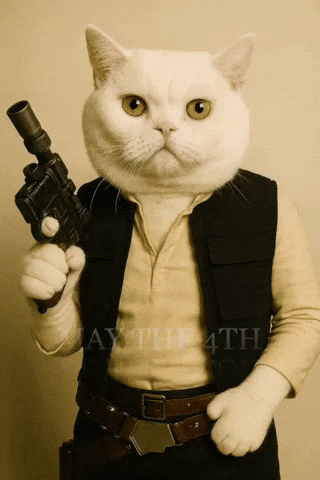 Star Wars Cat GIF