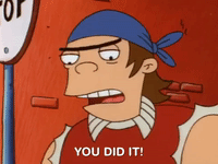 hey arnold nicksplat GIF