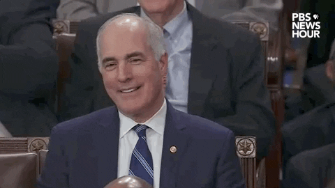 State Of The Union Laughing GIF by PBS NewsHour