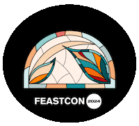 feastconference light sparkle worship darkness Sticker