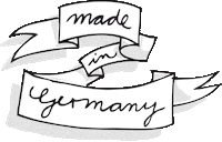 Germany Deutschland Sticker by krima&isa