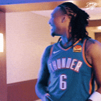 Oklahoma City Laughing GIF by OKC Thunder