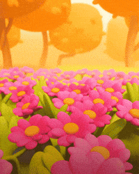 Flower Fall GIF by Bloom City Match