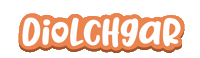 Diolch Sticker