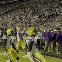 College Sports Football GIF by LSU Tigers