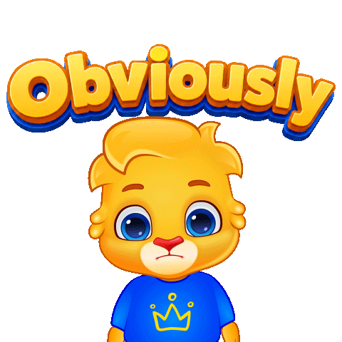 We Know Yes Sticker by Lucas and Friends by RV AppStudios