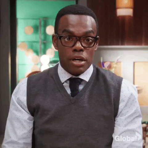 The Good Place Breaking Up GIF by Global TV
