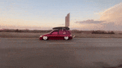 outofluck_club sparks static wagon scraping GIF