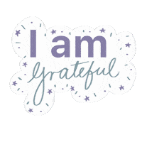 I Am Grateful Sticker