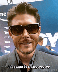 aborddelimpala crazy jensen ackles aborddelimpala GIF