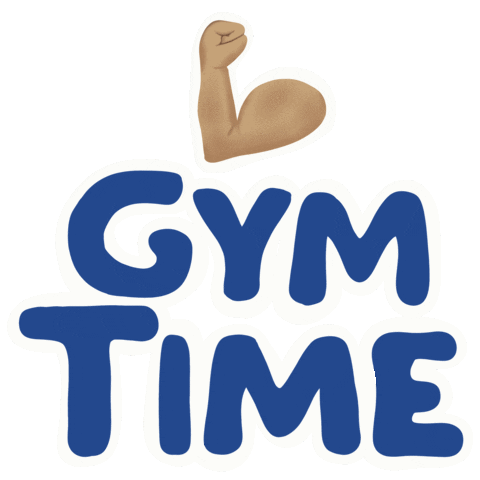 Gym Arm Sticker by Astromistica