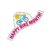 Bikemonth Nationalbikemonth Sticker by League of American Bicyclists
