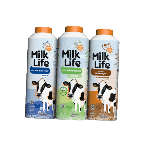 MilkLife milk susu milklife berdedikasiekstra Sticker