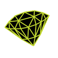 Diamond Crystal Sticker by dig.studio