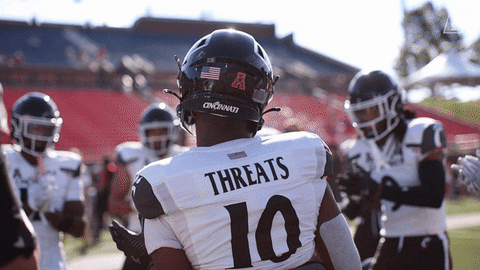College Football Dancing GIF by Cincinnati Bearcats