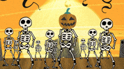 craftrecordings halloween pumpkin skeleton halloween2020 GIF