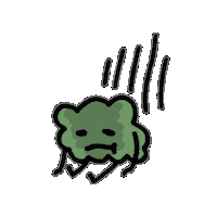 TurleyTurley character depression 캐릭터 fatigue Sticker