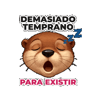 colegionumenjuriquilla sleepy colegio dormir temprano Sticker