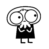 skull scare Sticker