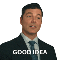 Richard Good Idea Sticker by NETFLIX