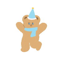 Celebrating Happy Birthday Sticker