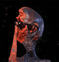 Extra Terrestrial Sunglasses GIF by The Horror Section