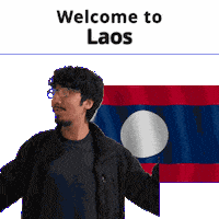 La Laos Sticker