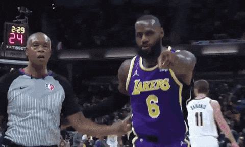 Lebron James Point GIF