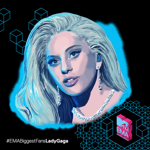 lady gaga 2016 european music awards GIF