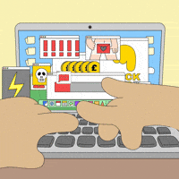 It Crowd Glitch GIF by Emily Redfearn