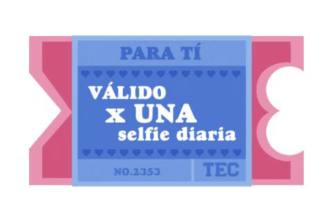 Ticket Love Sticker by Tec de Monterrey