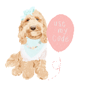 HoneyBooDesigns puppy doggy doglover cutedog Sticker