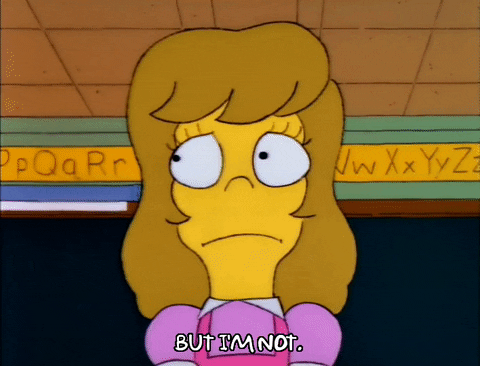 Sad Season 3 GIF by The Simpsons
