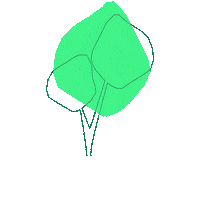 Tree Jumping Sticker by CLOU architects