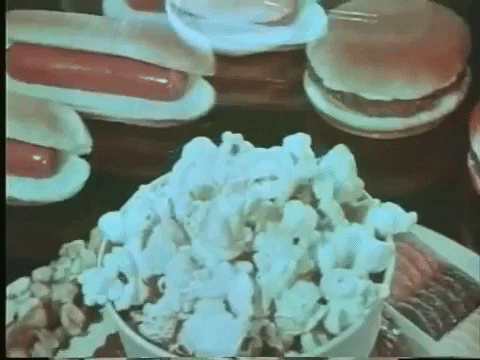 scottok giphygifmaker drive-in intermission snack bar GIF
