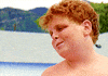 Flying Kiss Ginger GIF