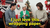 Love wrapping paper